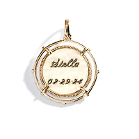 Three Sisters Jewelry Framed Medallion Personalized Charm