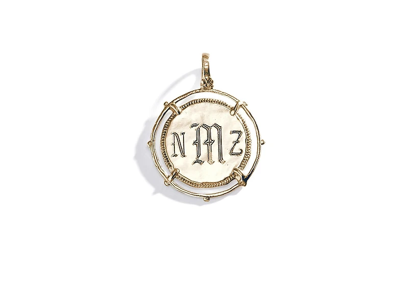 Three Sisters Jewelry Framed Medallion Personalized Charm