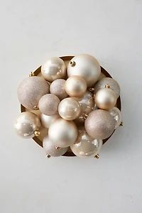 Shatterproof Globe Ornaments, Set of 26