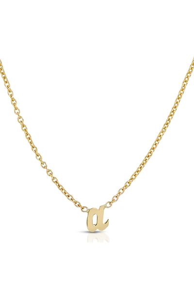 Heather Hawkins 14K Yellow Gold Custom Initial Necklace
