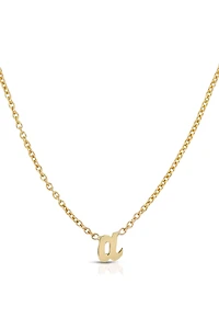 Heather Hawkins 14K Yellow Gold Custom Initial Necklace