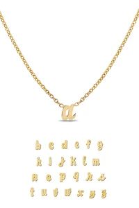 Heather Hawkins 14K Yellow Gold Custom Initial Necklace
