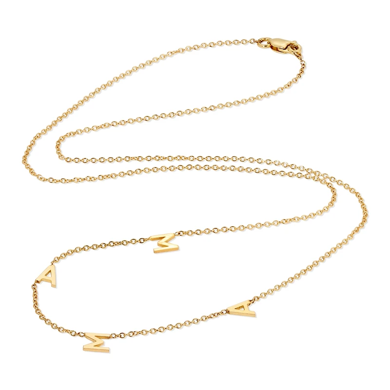 Heather Hawkins 14K Spaced Out Custom Necklace