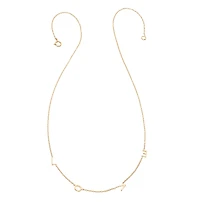 Heather Hawkins 14K Spaced Out Custom Necklace