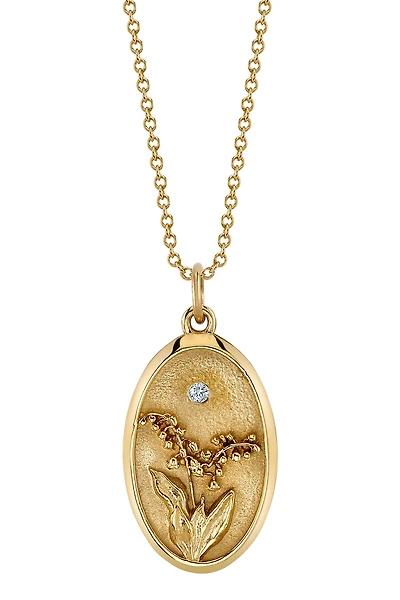 Starling May Birth Flower Charm