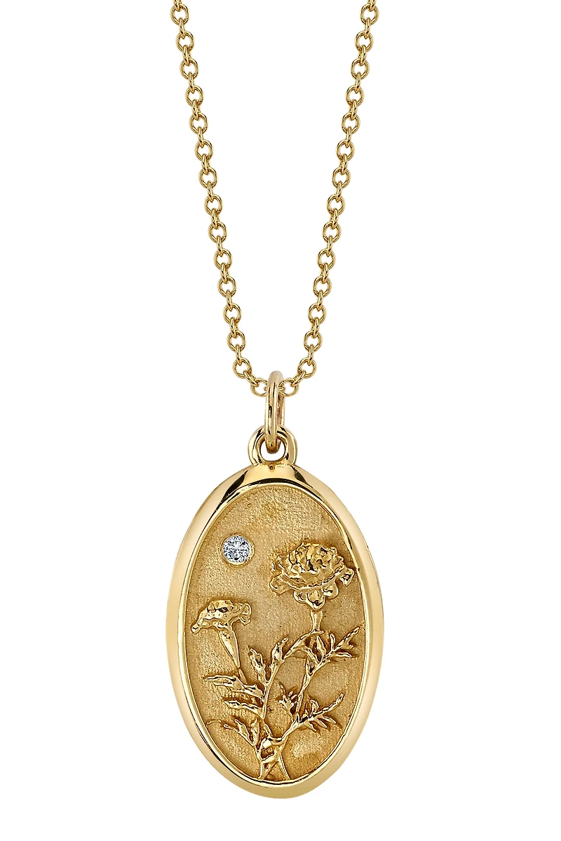 Starling October Birth Flower Charm