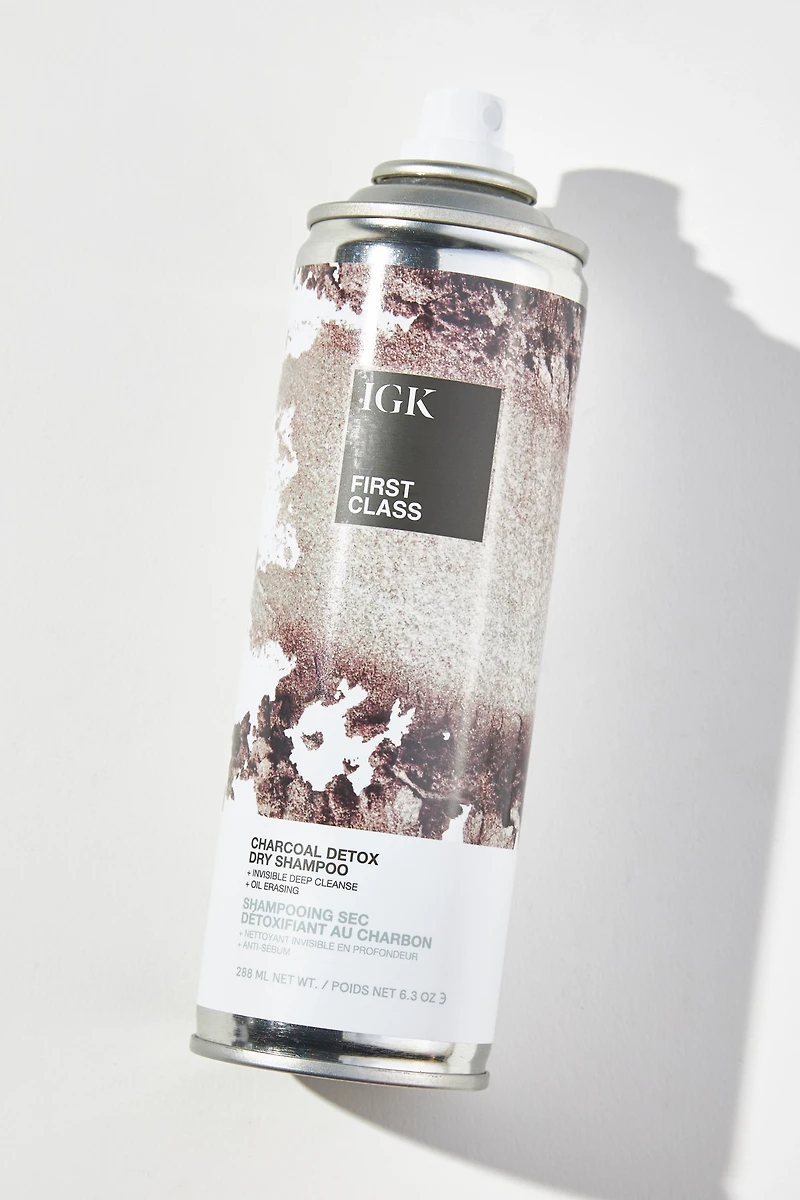 IGK First Class Charcoal Detox Dry Shampoo