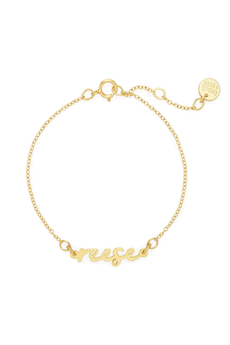 Brook & York Custom Nameplate Bracelet