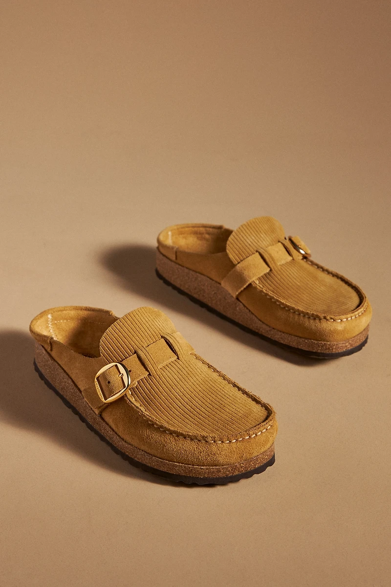 Birkenstock Buckley Suede Clogs