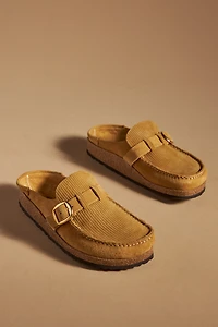 Birkenstock Buckley Suede Clogs