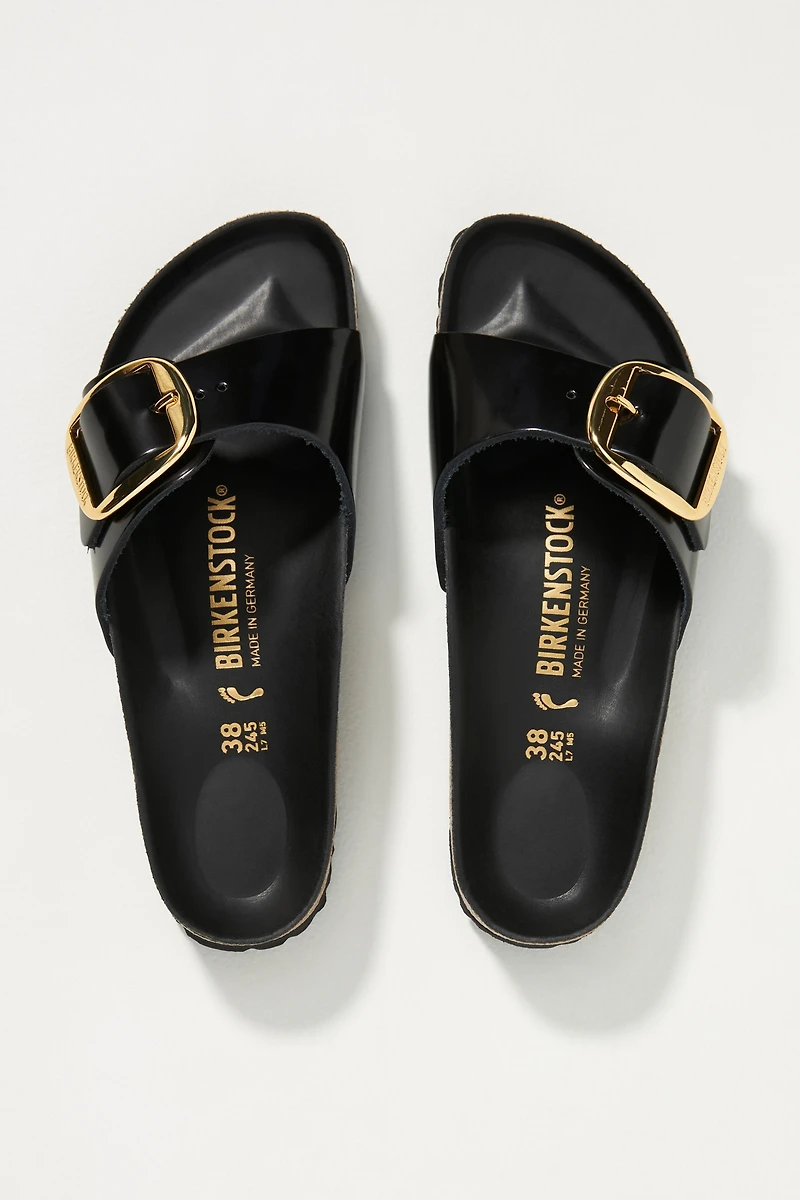 Birkenstock Madrid Big Buckle High Shine Sandals