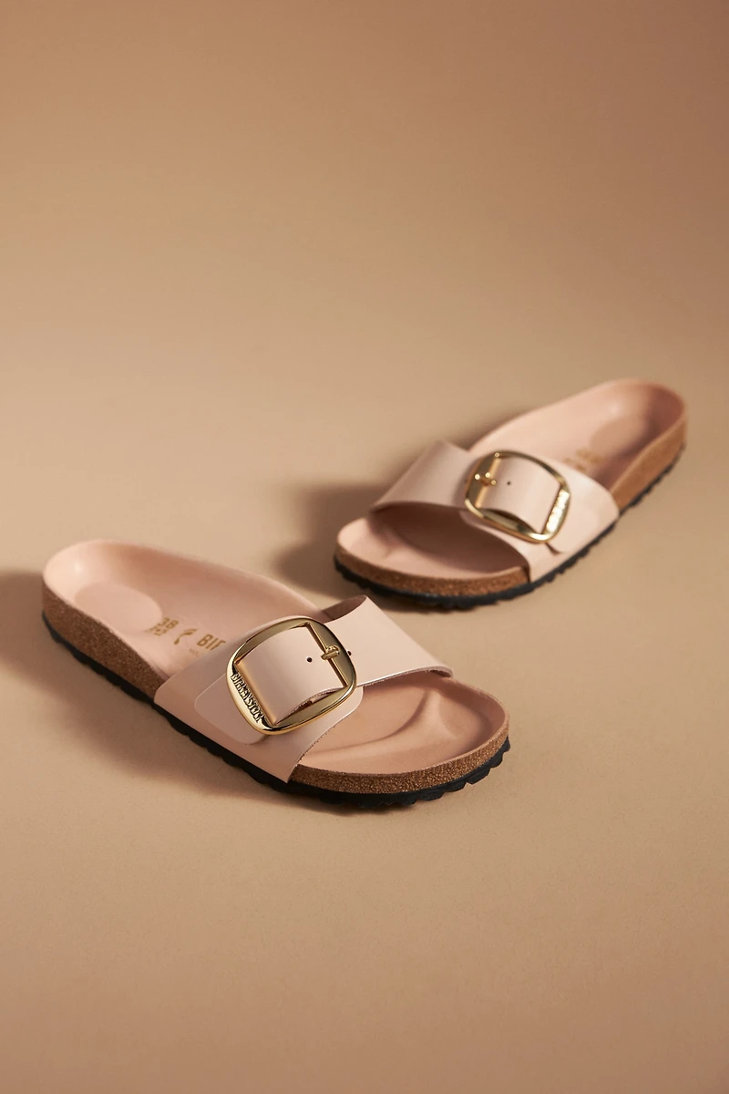 Birkenstock Madrid Big Buckle High Shine Sandals