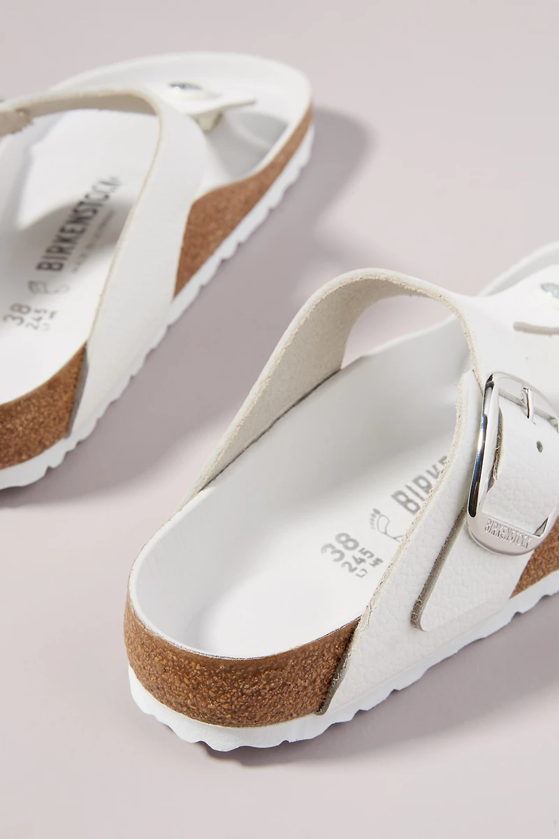 Birkenstock Gizeh Big Buckle Smooth Leather Sandals