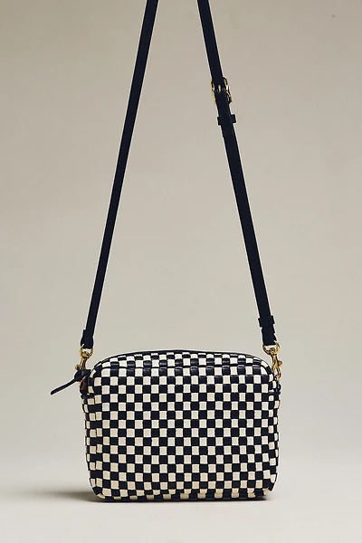 Clare V. Woven Midi Crosbody Bag