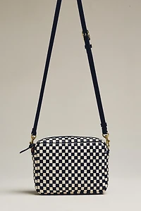 Clare V. Woven Midi Crosbody Bag