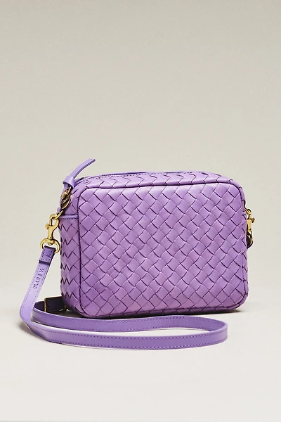 Clare V. Woven Midi Crosbody Bag