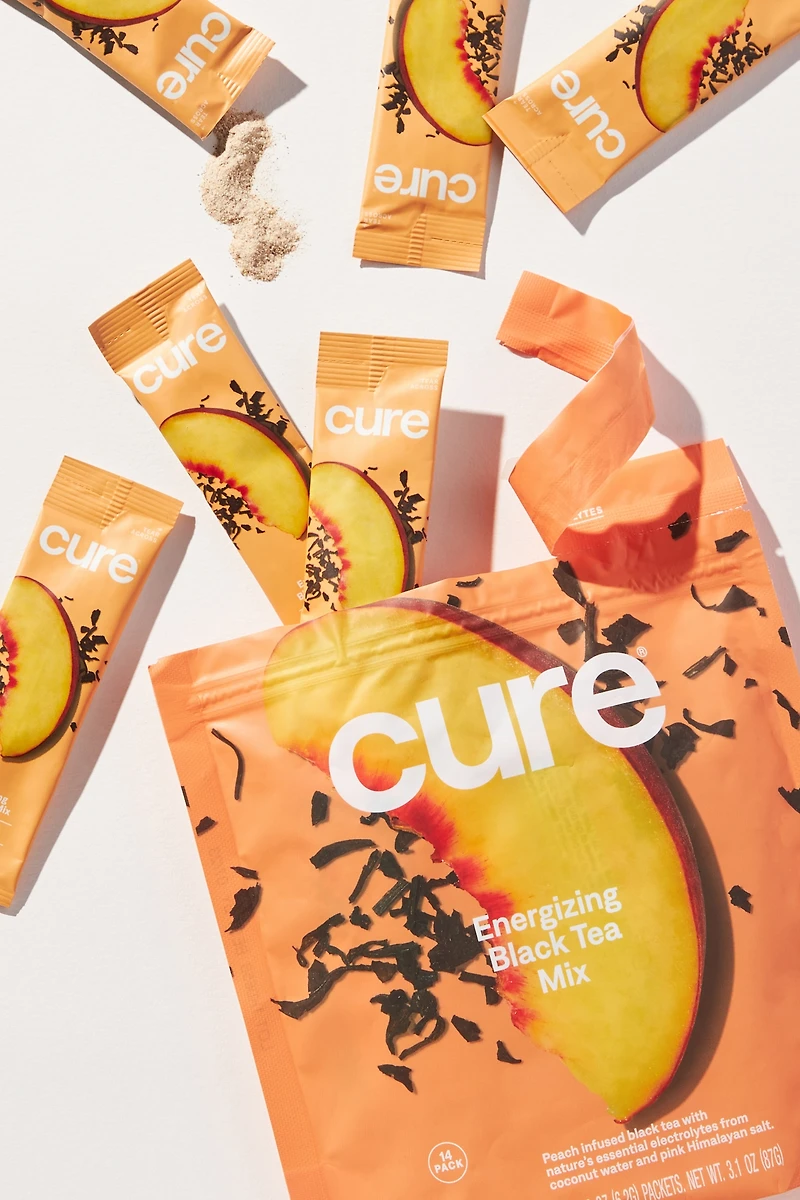 Cure Hydration Peach Tea Energy Drink Mix