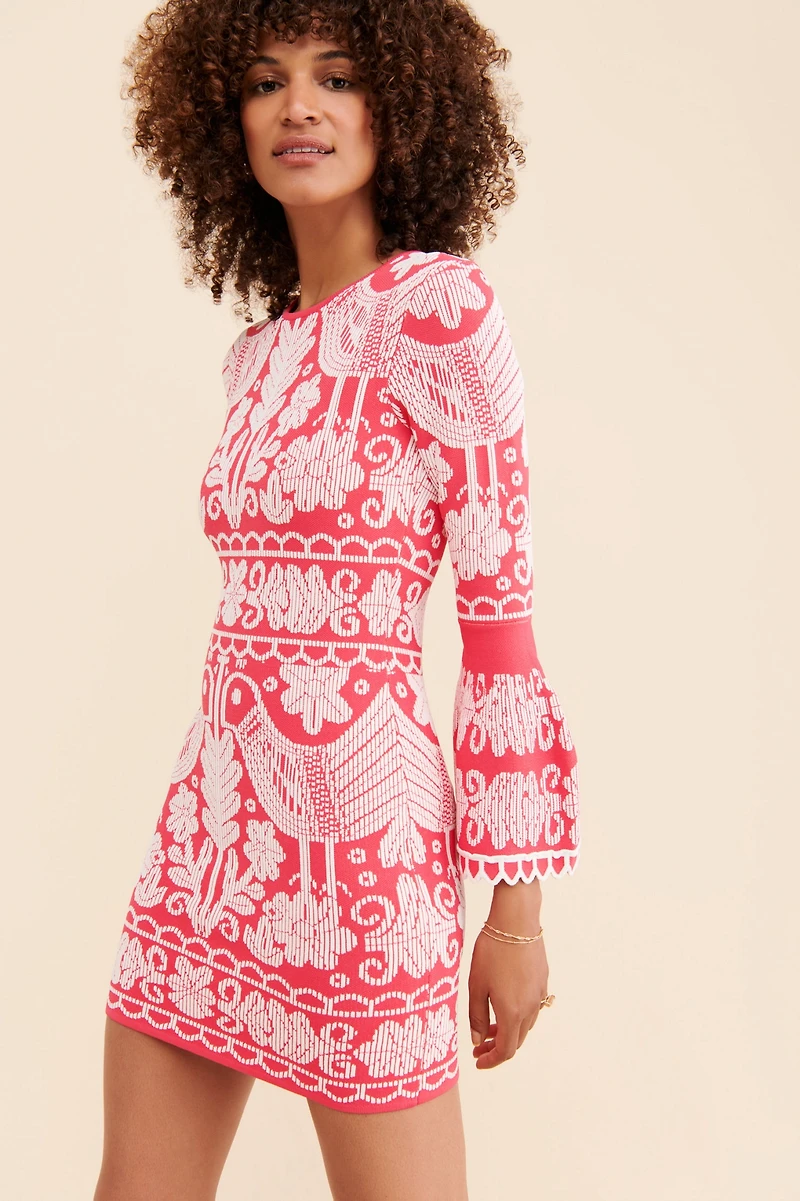 Alice McCALL Long Sleeve Pink Mini