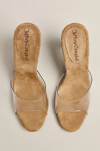 Jeffrey Campbell Clear Mule Heels