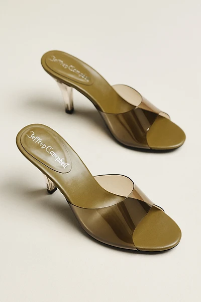 Jeffrey Campbell Clear Mule Heels