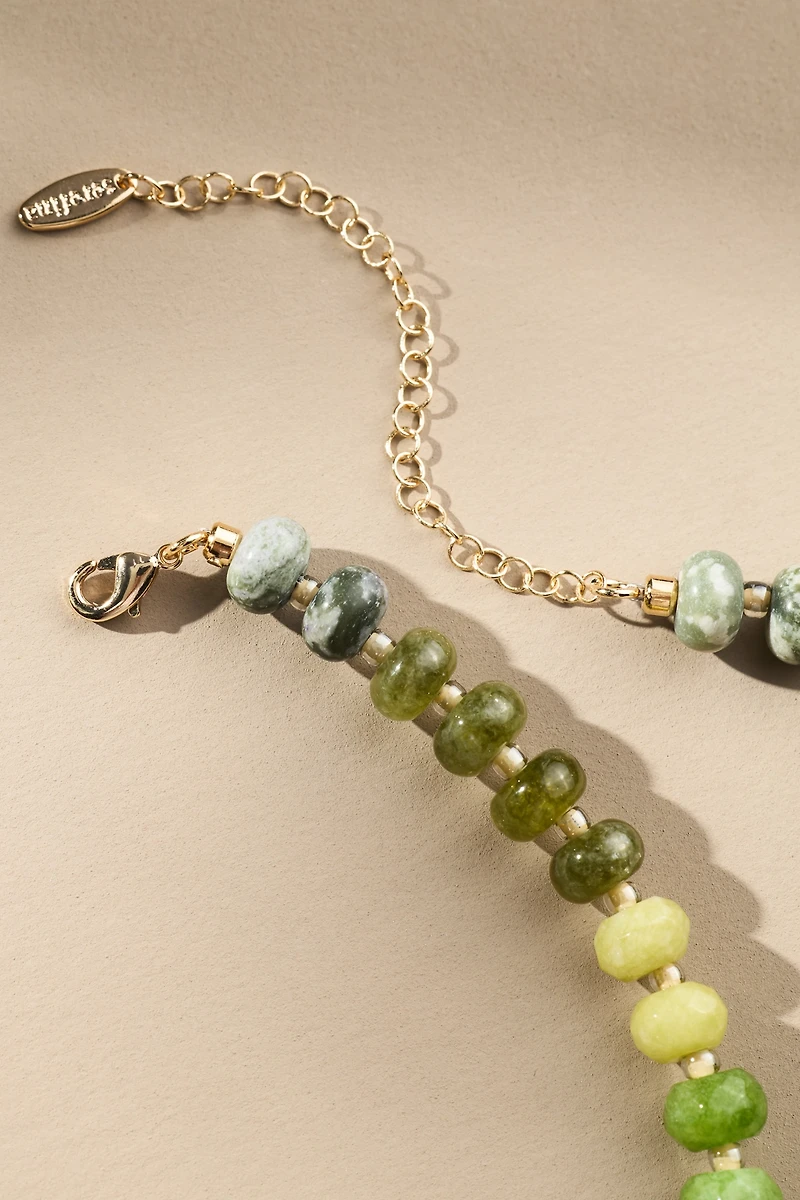 Rainbow Stone Necklace