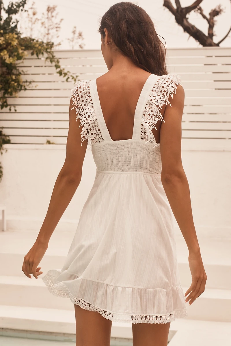 Peixoto Farrah Cover-Up Mini Dress
