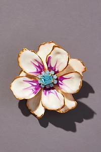 The Pink Reef Handpainted Earrings