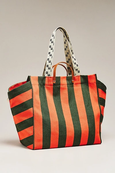 Clare V. Beach Tote and Clutch