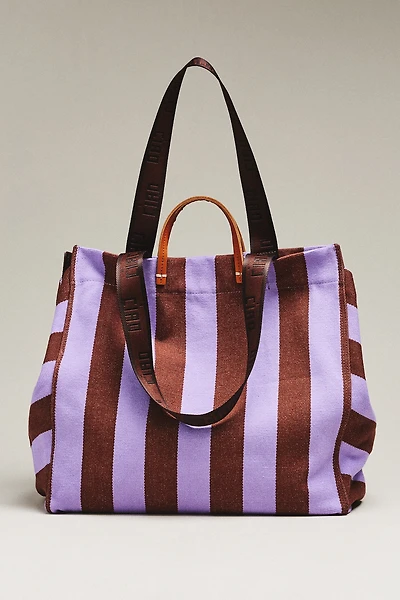Clare V. Beach Tote and Clutch