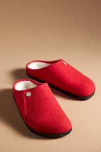 Birkenstock Zermatt Wool Felt Shearling Clogs