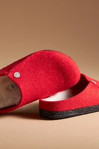 Birkenstock Zermatt Wool Felt Shearling Clogs