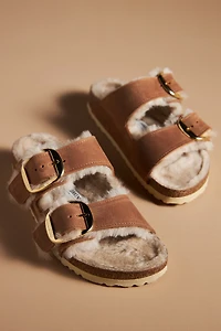 Birkenstock Arizona Big Buckle Shearling Sandals