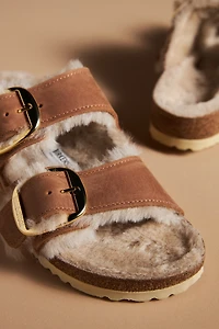 Birkenstock Arizona Big Buckle Shearling Sandals