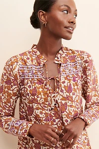 Love The Label Floral Printed Blouse