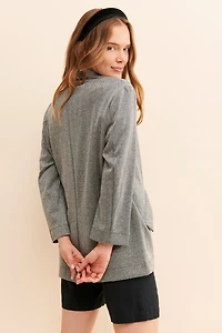 Dress Forum Herringbone Knit Blazer