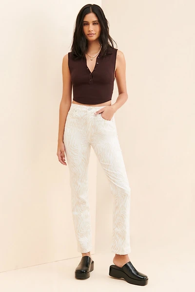 Hudson Holly Zebra Jeans