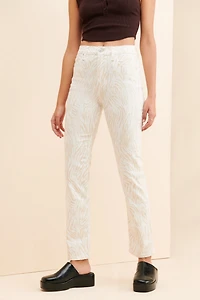 Hudson Holly Zebra Jeans