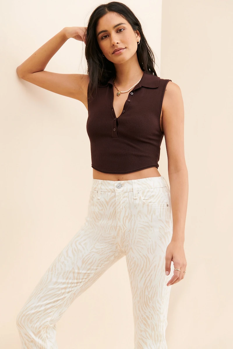 Hudson Holly Zebra Jeans