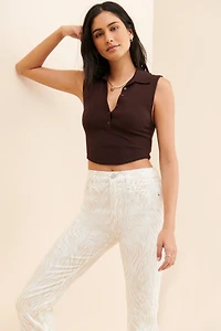 Hudson Holly Zebra Jeans