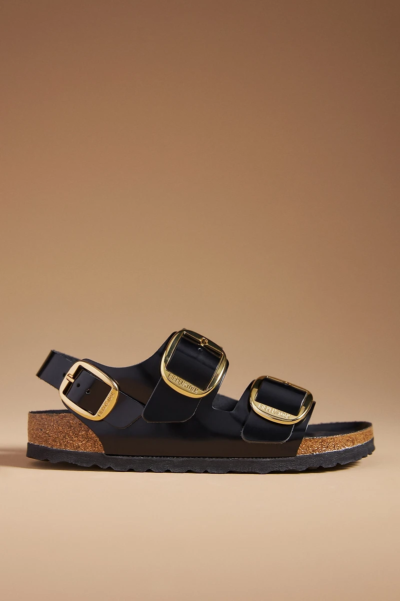Birkenstock Milano Big Buckle High Shine Sandals