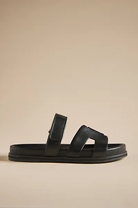 Bibi Lou Cutout Slide Sandals