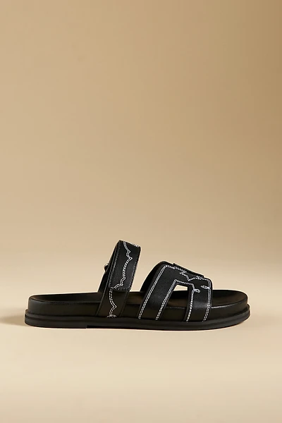 Bibi Lou Cutout Slide Sandals