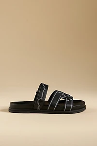 Bibi Lou Cutout Slide Sandals