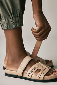 Bibi Lou Cutout Slide Sandals