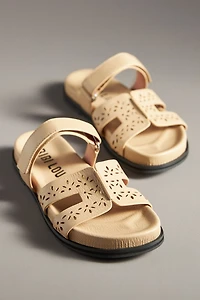 Bibi Lou Cutout Slide Sandals