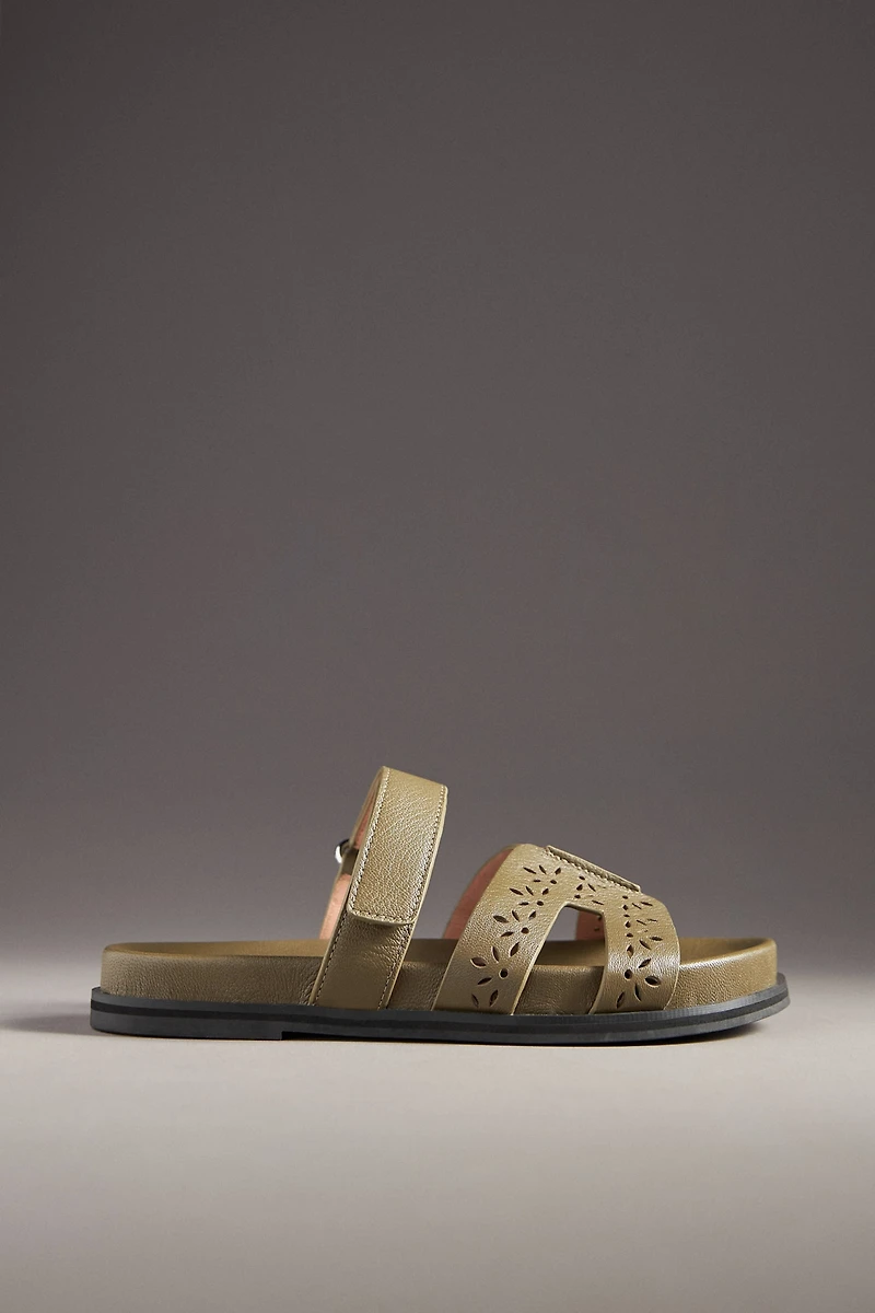 Bibi Lou Cutout Slide Sandals