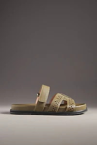 Bibi Lou Cutout Slide Sandals