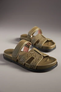 Bibi Lou Cutout Slide Sandals
