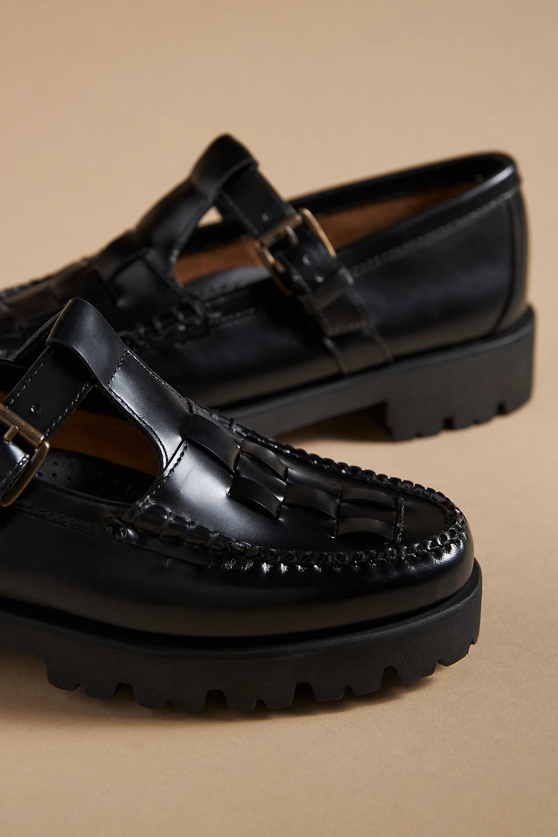 G.H.BASS Fisherman Mary Jane Flats