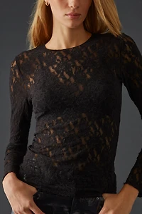 Hanky Panky Signature Lace Long-Sleeve Top